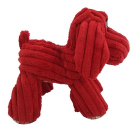 Will International WL2719 Dog Toy Mini Dog Pet Toy with Sounding Squeaker, Red