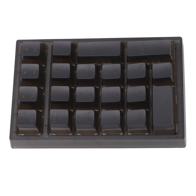 21 Key Numeric Keypad RGB Backlit Ergonomic Small Mechanical Numpad