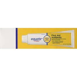 Equate Triple Antibiotic First Aid Ointment, 1 Ounce (Pack of 2) (Compare to Neosporin Active Ingredients) Twin Pack
