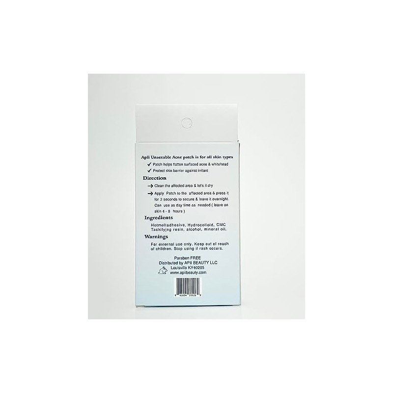 APII Unseeable Acne Patch 36ct