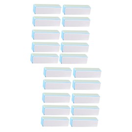 Ipetboom 2sets Nail File Grinding Sanding Polishing Block Square Artwork Buffer Sponge for Nail Art Wood 10pcs*2