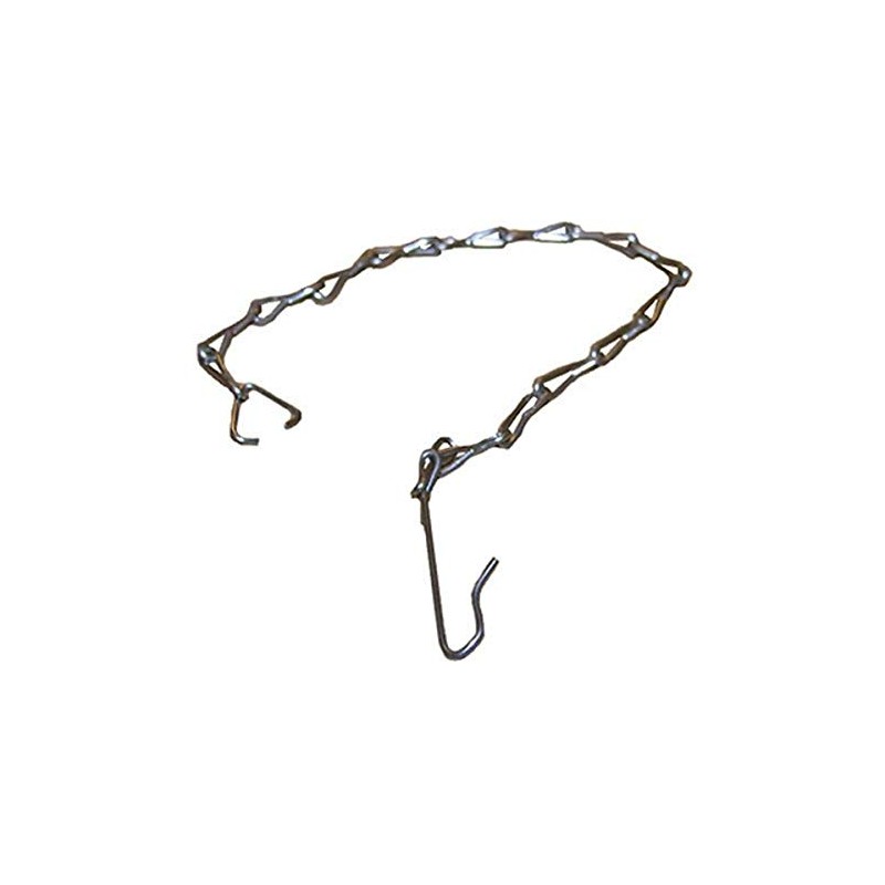 LASCO 04-1527 Toilet Flapper Chain with Hook Flappers