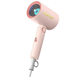 CLGTTBF Portable Hair Blow Dryer with Concentrator, 1000W Strong Power and Double Blue Light, Making Hair Dry Fast and Comfortable Unconsciously, Suitable for Home, Travel, Salon