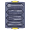Baguette Mold 4 Grooves Silicone Soft Smooth Surface Bread Mould