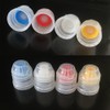 4pcs Mini Honey Squeeze Bottle Refillable Condiment Container Dispenser with