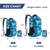 4Monster Water Resistant Foldable Backpack, Packable Hiking Daypack, Ultralight Travel