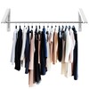 QuikCLOSET Wall Mounted Clothes Drying Rack – Space-Saving Laundry Drying