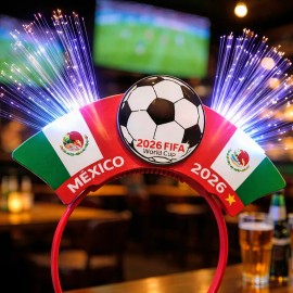 Diademas Luminosas Mexicanas 2 Piezas Para Fiesta Y Eventos