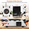 Electric Hot Plate, Electric Single Burners for Cooking, 1000W Countertop