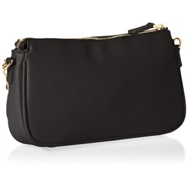 GUESS Women NOELLE DBL Pouch CROSSBODY Bag, Schwarz