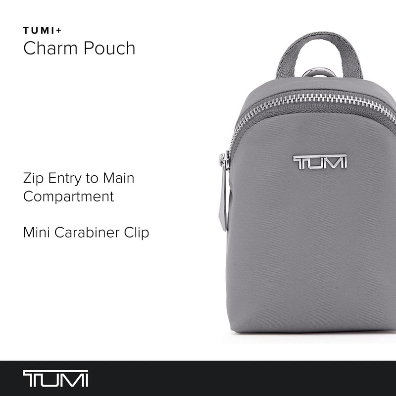 TUMI - TUMI+ Charm Pouch - Fog