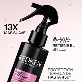 Redken Shampoo 300ml + Protector Térmico 200ml Acidic Color Gloss