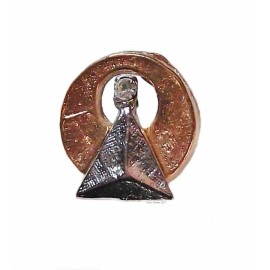 Star Trek Classic TV Series Vulcan IDIC Medium Size Enamel Metal Pin