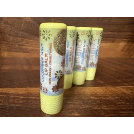 Pacifica Lot of 5 Pacifica Cucumber Mint Lip Balm *No Tint Vegan New Sealed. 0.15oz. Ea.