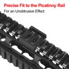 GLECTICAL 4Pcs Tactical Flashlight Torch Pressure Switch Mount Remote Retaining