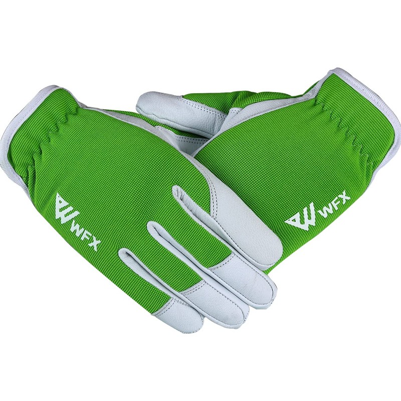 Ladies/Mens Leather Gardening Gloves - Work Gloves for Women or