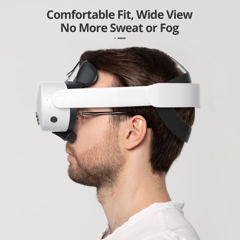 VR Open Facial Interface for Meta Quest 3S Replacement Accessories