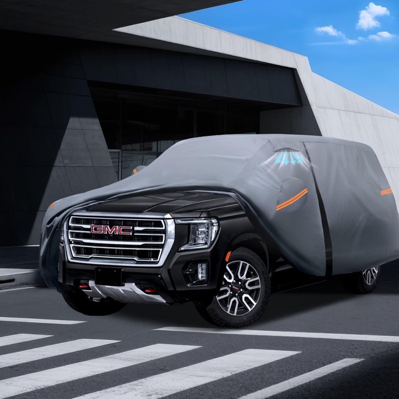 Large SUV Car Cover for GMC Yukon XL (2000-2026) 100%