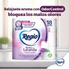 Regio papel higiénico aires de lavanda 18 rollos