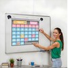 16"-30"Magnetic Rod For Classroom Whiteboard, Magnets Anchor Chart Holder For