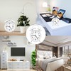 ACIYHN 4 inches Twin Bell Loud Alarm Clock for Heavy