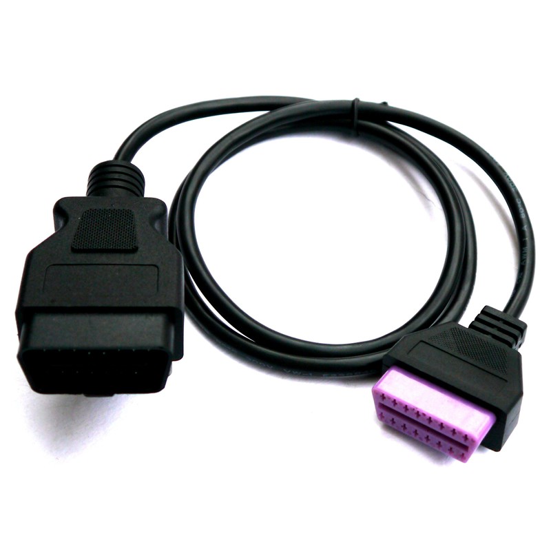 AutoDia® Adapter OBD 2 II Verlängerung Kabel Stecker auf Buchse
