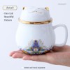 DEARART Lovely Tea Cup and Lid Filter 300ml Tea Cups