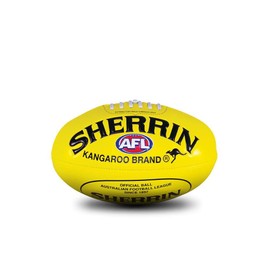 Sherrin AFL Super Soft Touch Football Yellow Mini 20cm