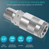 S-1816 1/2" MNPT G Style Couplers for applications requiring over