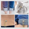 4pcs Magnetic Clothing Clips, Multi-Function Magnetic Button Clips Pinless Magnet