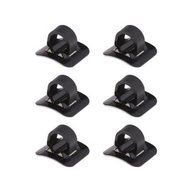 SING F LTD 6pcs Bike C Clips Housing Hose Guide Clamps MTB Bicycle Bike C-Clips Buckle Brake Cable Line Guide Tubing Fixed Clamp Aluminum Alloy Bicycle Cable Clip