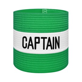 VerteLife Captain Band Player's Armband for Football and Rugby, Rubber Elastic Bracelet, Captain Bracelet, Captains Bracelet for Adults - Blue