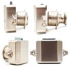 Hotiko 5pcs Push Button Cabinet Latch Lock for RV Motorhome