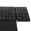 Foldable Bluetooth Keyboard Low Latency Bluetooth 5.1 Full Size Keyboard