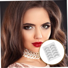 Baluue 20pairs Fake Lashes for Women Natural Look Chemical Fiber Eyelashes Soft Volume Makeup Lashes Lightweight Comfortable for Everyday Wear