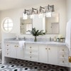 BONLICHT Modern Bathroom Light Fixtures in Brushed Nickel Finish, 2