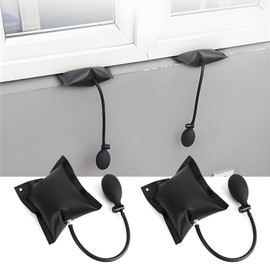 VBGURR 2 Pcs Air Wedge Adjustable Air Wedge Door Pump up Bags Upgraded Airbag for Door Window Car Professional Door Wedge for Door Window Lifting