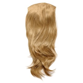 WIG ME UP - H9505-16 Clip-in Hairpiece with 7 Clips 3/4 Wig Blonde Light Honey Blonde Highlighted 60 cm Straight Hair Extension