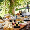 LINGTEER Happy 90th Birthday Table Honeycomb Centerpieces Perfect for Cheers