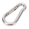 10Pcs Carabiner Clip Spring Snap Hook Heavy Duty Quick Link