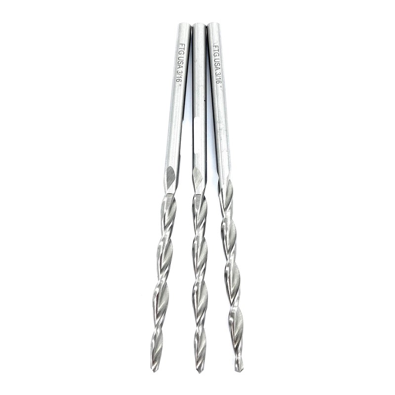 FTG PARABOLIC Flute 3 Piece Same Size #10 (3/16") Replacement