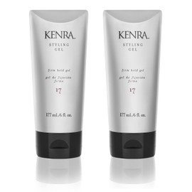 Kenra Styling Gel 17 | High Hold Gel | Creates Fullness & Adds Shine | Controls Coarse, Unruly Hair Textures | Alcohol-Free, Non-Drying, & Non-Flaking | Medium To Coarse Hair | 6 fl. Oz (2-Pack)