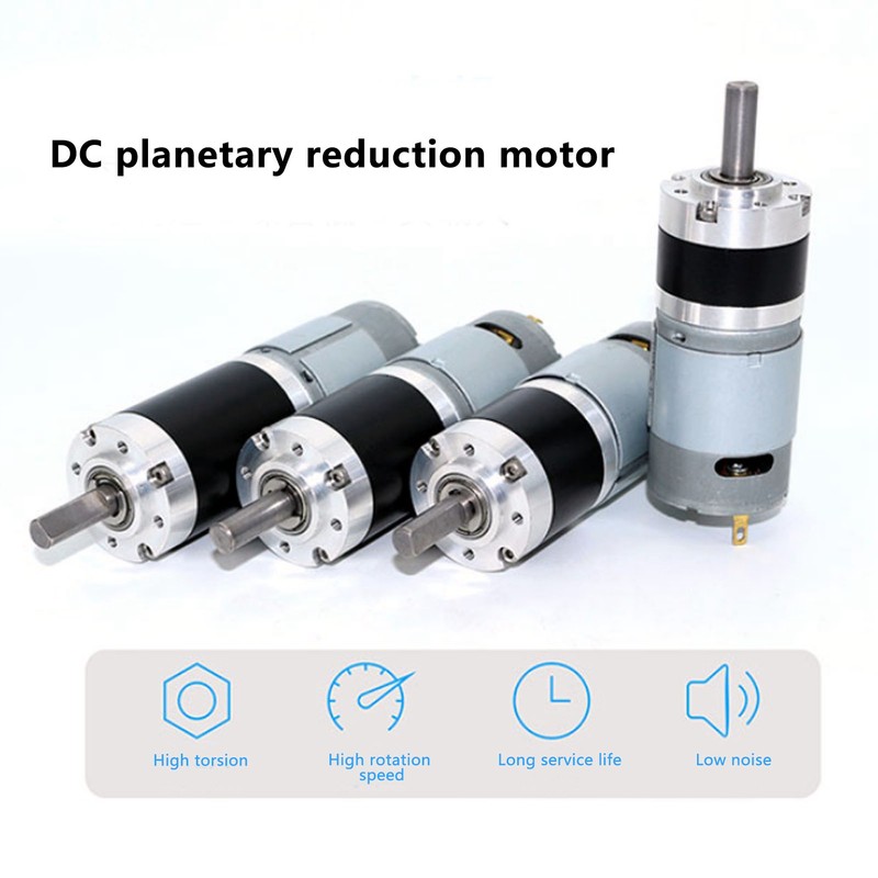 Brushed DC Motor All Metal Pure Copper Wire Rotor Fast