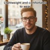 Chrome Heart Glasses with Blue Light Filter, Clear Glasses Men
