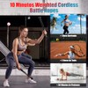 Weighted Cordless Battle Ropes,2PCS Cuerdas de Batalla sin Cuerda,Cuerda de
