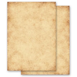 Antique & History History Letter Paper DIN A5 Format 50 Sheets Paper-Media
