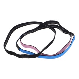 KOMBIUDA Adjustable Sports Headband Thin Elastic Non Slip Workout Headbands for Yoga and Gym Girls Sports Headbands