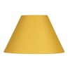 Oaks Lighting Cotton Coolie Shade, 10-inch, Mustard, Fabric