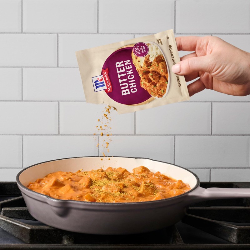 McCormick Seasoning Mix, Butter Chicken, For Aromatic Indian Butter Chicken