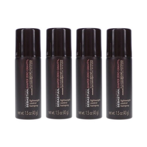 Sebastian Shaper Zero Gravity Hair Spray 1.5oz (4pack)
